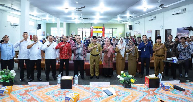 OJK Riau, BI, dan TPAKD Gelar Sosialisasi Keuangan dan Business Matching di Indragiri Hilir