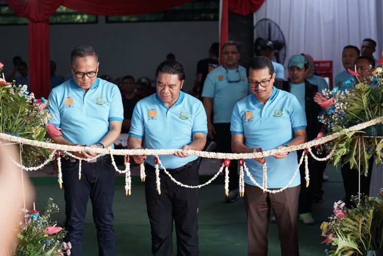 Lapangan Tenis Kejati Banten Berstandar Olimpiade Diresmikan