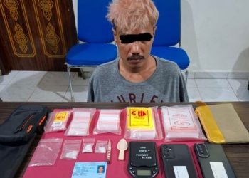 Lagi, Ditresnarkoba Polda Riau Gulung Pengedar Sabu di Pekanbaru