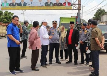 Kunjungan Insidentil Komisi V DPRD Riau Cek Kendaraan Over Dimensi di Inhu