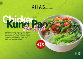 KHAS Pekanbaru Hotel Tawarkan Sensasi Baru dengan Menu Chicken Kung Pao Rice Bowl