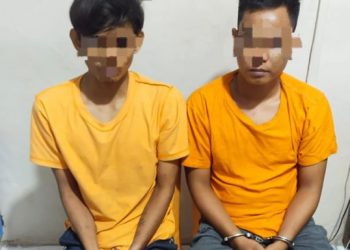 Diduga Edarkan Sabu, Dua Pria di Inhil Digulung Polisi