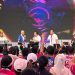 Kapolri, Jamintel, dan KSAD nyanyi bareng di Kemala Run 2024 (Rumondang Naibaho/detikcom)