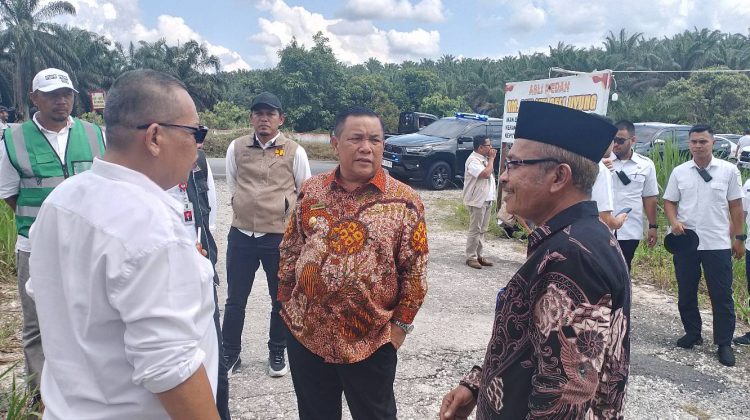 Pelebaran jalan Pekanbaru Siak Bengkalis