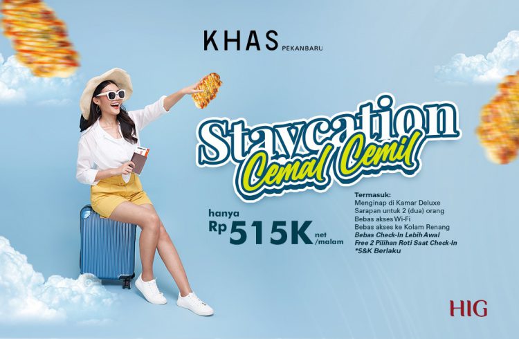 KHAS Pekanbaru Hotel Hadirkan Promo 'Staycation Cemal Cemil'