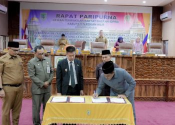 Rapat paripurna Tentang Kawasan Tanpa Rokok di Rohil