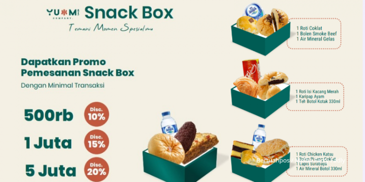 Promo Diskon Yummi Snack Box