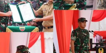 TMMD ke-121 di Kampar Resmi Ditutup oleh KASAD Jendral TNI Maruli Simanjuntak