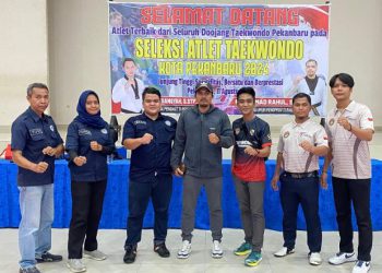 Taekwondo Pekanbaru Seleksi 89 Atlet, Persiapan Hadapi Kejurda