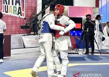 Atlet Taekwondo Bali Lolos ke Final PON XXI Setelah Kalahkan Atlet Riau