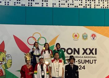 Vanessa Evato Pecahkan Rekor Pribadi di PON XXI Aceh-Sumut 2024