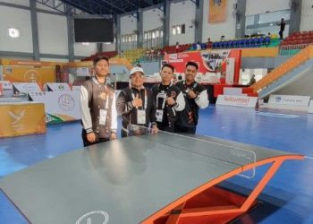 Atlet Teqball Riau Sukses Pecahkan Dominasi DKI Jakarta di PON XXI Aceh-Sumut