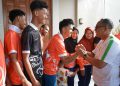 Pj Gubri Motivasi Atlet Anggar Jelang Pertandingan di PON XXI Aceh-Sumut