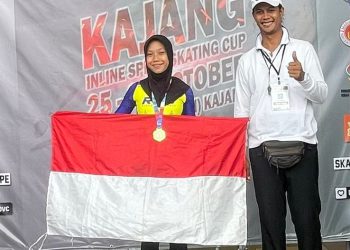 Atifa Harzula Akselia Kibarkan Merah Putih di Selangor Skate Challenge 2024