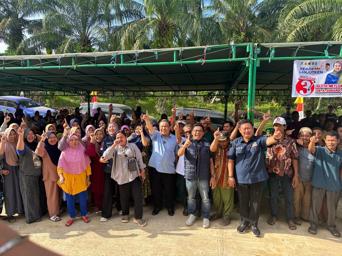 Harapan Warga Pematang Manggis soal Jalan dan Listrik, Ini Komitmen SF Hariyanto