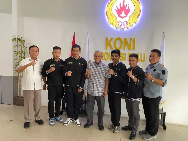 Persiapan Olimpiade dan Sea Games, KONI Riau Lepas Atlet Senam Riau Menuju Pelatnas