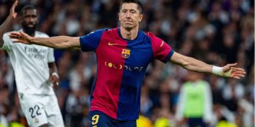 Usai Bawa Kemenangan untuk Barcelona, Lewandowski Kini Disejajarkan dengan Messi dan Cristiano Ronaldo