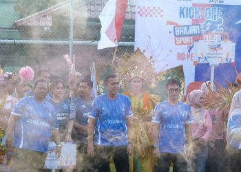 Sambut HUT Ke-129, BRI RO Pekanbaru Gelar Kick Off Sportacular 2024