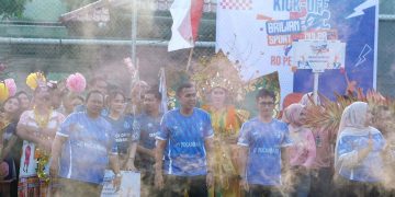 Sambut HUT Ke-129, BRI RO Pekanbaru Gelar Kick Off Sportacular 2024