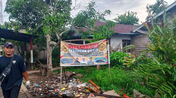 Waspada Serangan Buaya di Inhil