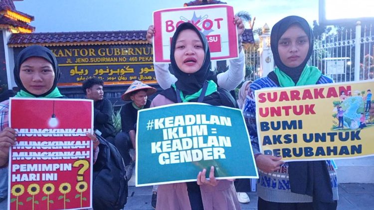 WALHI Riau Sorot Krisis Ekologis, Wajah Lain Kekerasan Terhadap Perempuan