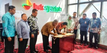 BRK Syariah dan Pemprov Kepri Teken MoU Bantuan Pembiayaan MKM Bersubsidi