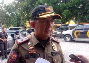 Satpol PP Pekanbaru Diminta Tertibkan Tiang Reklame Ilegal, Kasatpol PP: Anggaran Terbatas