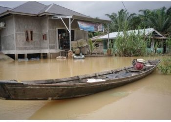 Banjir Meluas di Riau, 2.031 Warga Terdampak