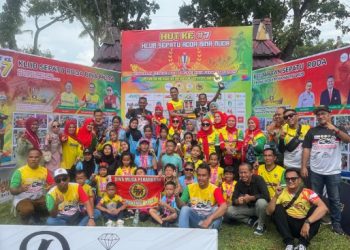Bina Muda Pekanbaru Juara Umum Kejuaraan Sepatu Roda 2025