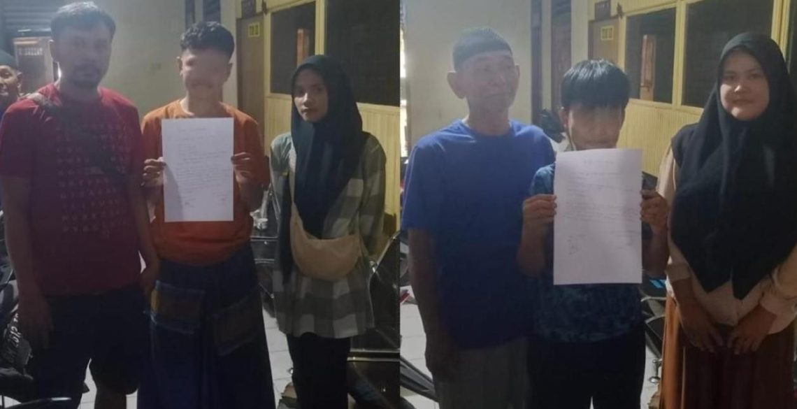 Tak Terima Dirazia, Dua Pelajar SMP Nekat Lempar Kapolsek Bukit Raya