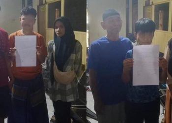 Tak Terima Dirazia, Dua Pelajar SMP Nekat Lempar Kapolsek Bukit Raya