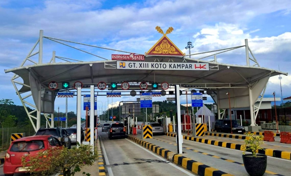 Berikut Data Lonjakan Volume Kendaraan di Tol Riau saat Lebaran Idulfitri 2025