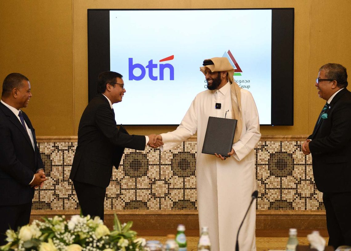 Qatar Gandeng BTN, Suntik Investasi USD2 Miliar untuk Bangun 100.000 Rumah di Indonesia