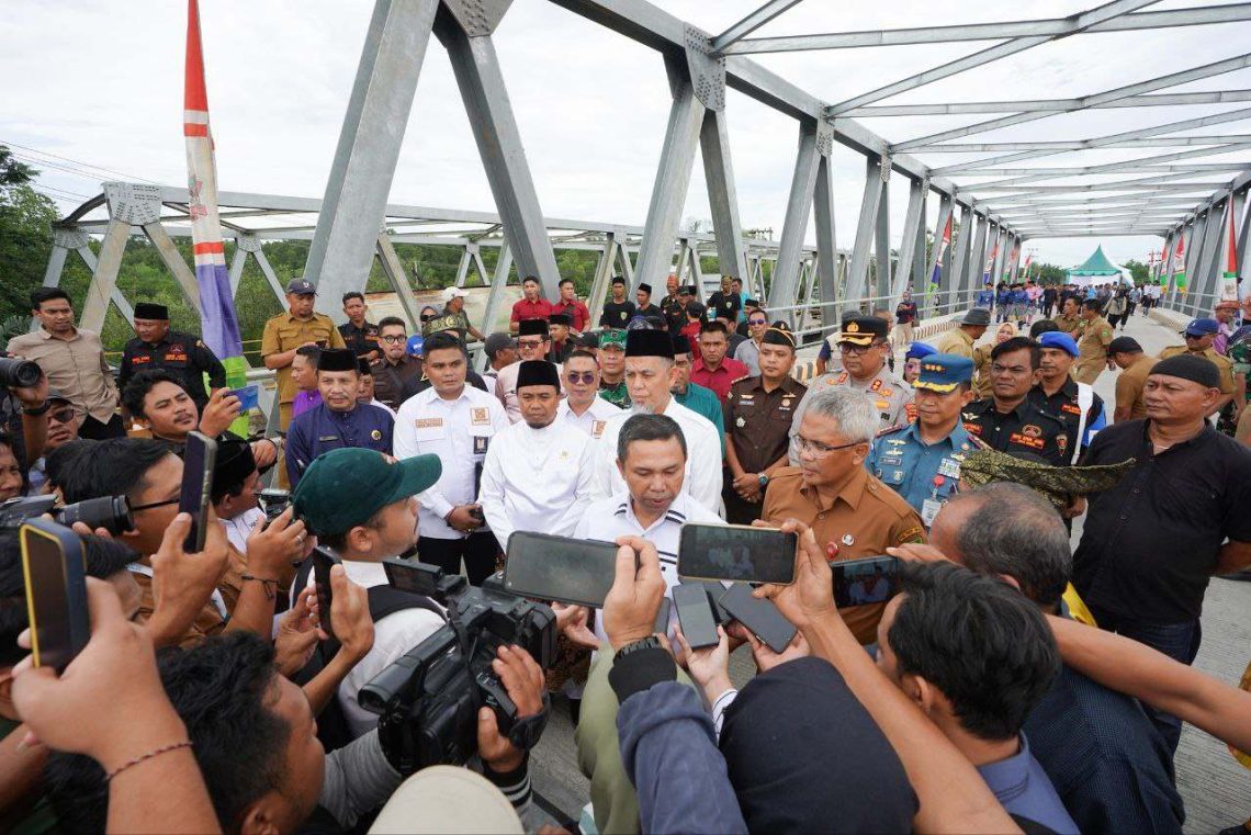 Gubernur Riau Resmikan Jembatan Duplikat Sungai Mesjid Dumai, Dorong Percepatan Ekonomi Daerah