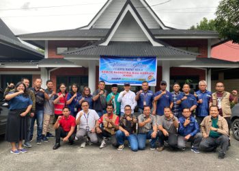 Komite Narkotika Riau Kompleks (KNRK) PT Riau Andalan Pulp and Paper (RAPP) menggelar rapat kerja pada Sabtu (31/5/2025) di Gedung Meeting Community Development (CD) RAPP.