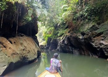 Air Terjun Gulamo, Surga Tersembunyi di Kampar yang Dijuluki Green Canyon Riau