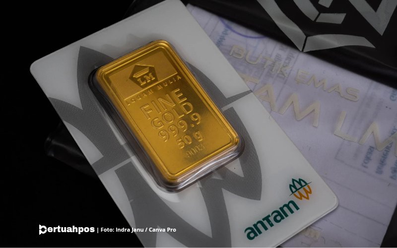 Harga Emas Antam Ambruk Cukup Dalam, Turun Rp21 Ribu per Gram