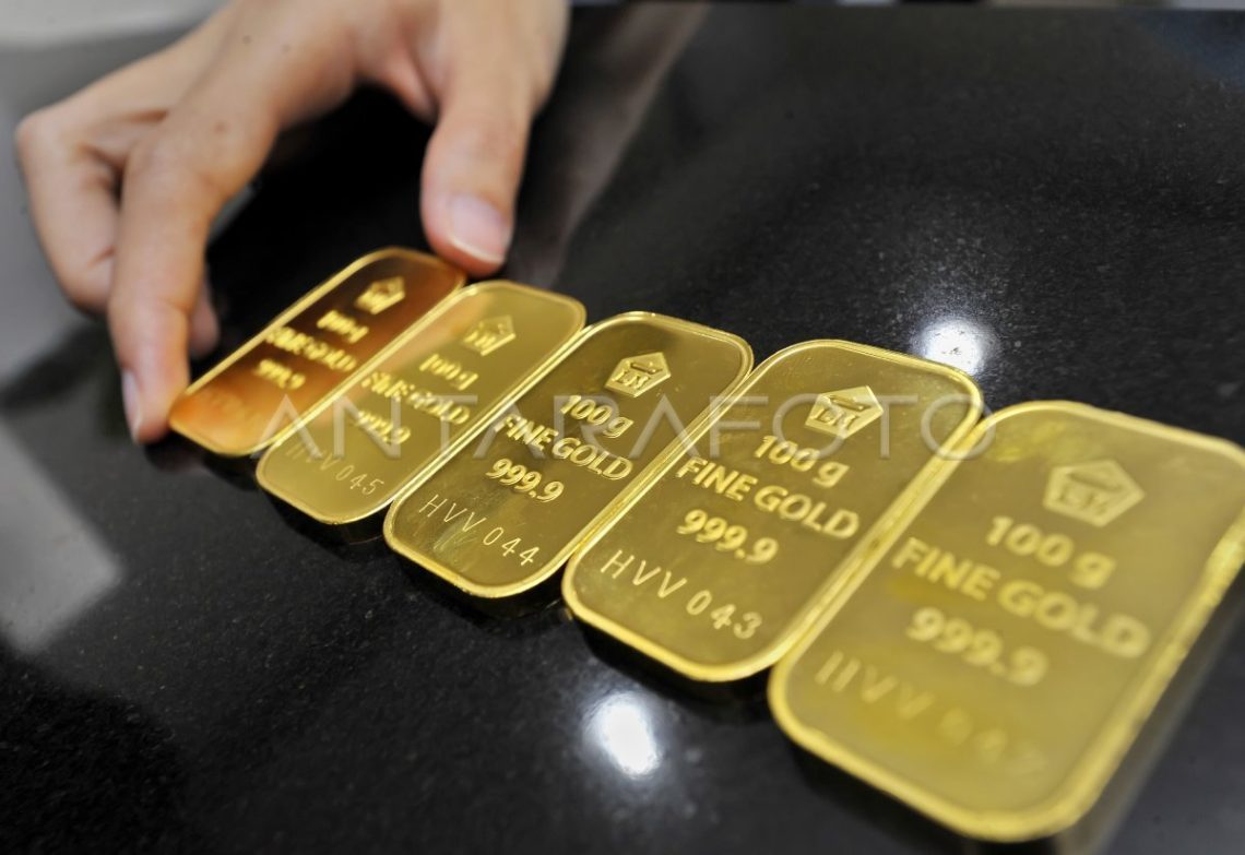 Harga Emas Antam Naik Tajam Rp26.000, Sentuh Rp1.931.000 per Gram