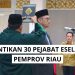 Pj Sekdaprov Lantik 30 Pejabat Eselon III, Isi Kekosongan Jabatan Strategis di Lingkungan Pemprov Riau