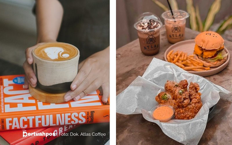 Atlas Coffee yang berlokasi di Jalan Tarempa No. 9, Pekanbaru, hadir sebagai salah satu kafe kekinian yang tengah naik daun di kalangan anak muda.