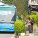 Bus Trans Metro Pekanbaru (TMP) rute STC - Pandau saat melintas di Jalan Jenderal Sudirman Pekanbaru, Senin, 23 Juni 2025 | Foto: Melba Ferry Fadly.
