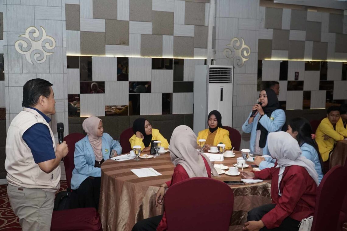PT Riau Andalan Pulp and Paper (RAPP) melalui Community Development (CD) Department kembali menaja Capacity Building 2025 untuk mengembangkan kapasitas diri mahasiswa penerima beasiswa.