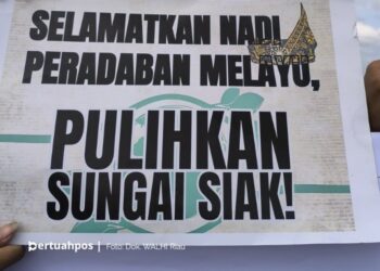 Pulihkan Kondisi Sungai Siak