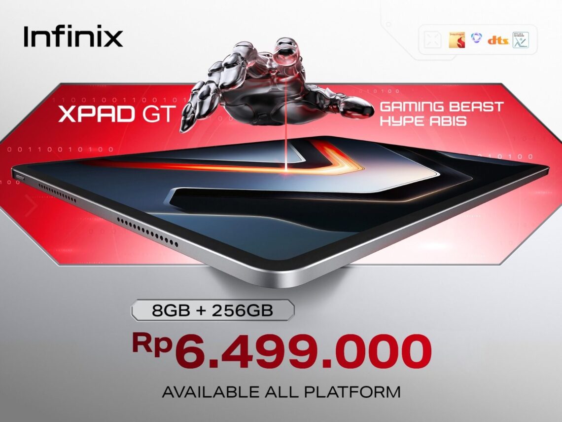 Tablet Gaming XPAD GT Resmi Dirilis di Indonesia dengan Harga Rp6 Jutaan