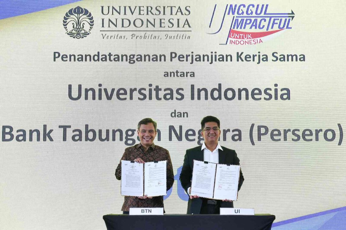 BTN dan UI Jalin Kerja Sama Strategis untuk Penguatan Kampus dan Akademisi