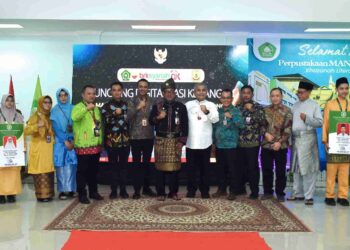 Bersama Walikota, BRK Syariah Luncurkan Digitalisasi Keuangan di MAN Tanjungpinang