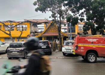 Kantor Disnakertrans Riau Terbakar, Pelayanan Tatap Muka Dihentikan Sementara