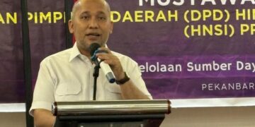 Junaidi resmi terpilih sebagai Ketua Dewan Pimpinan Daerah (DPD) Himpunan Nelayan Seluruh Indonesia (HNSI) Provinsi Riau untuk masa bakti 2025–2030.