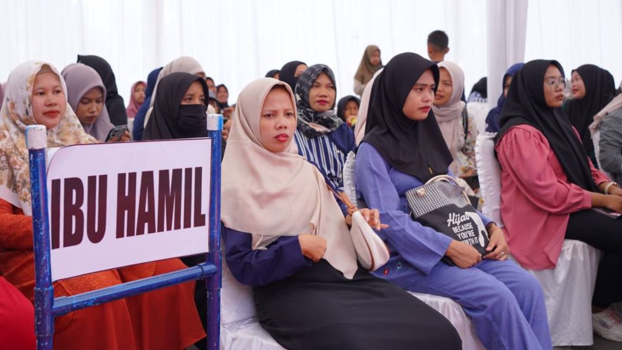 Sosialisasi Imunisasi pada ibu hamil di Siak