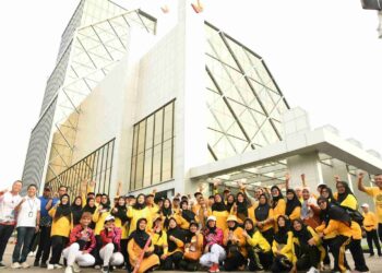 BRK Syariah Gelar Senam Sehat dan Layanan Pemeriksaan Kesehatan Untuk Nasabah PNS Pensiun dan Pra Pensiun